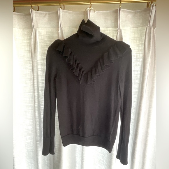 J. Crew black turtleneck sweater - Picture 2 of 2